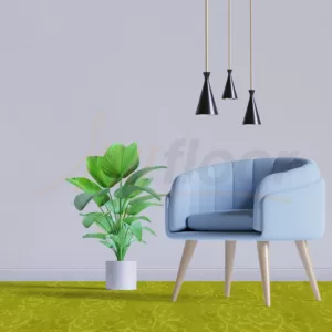 Myfloor Buhara Duvardan Duvara Tufting Halı 04 Yeşil