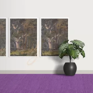 Myfloor Dinar Duvardan Duvara Tufting Halı 626 Mor