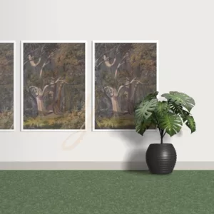 Myfloor Dinar Duvardan Duvara Tufting Halı 686 Yeşil