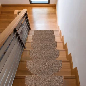 Stepmat Bukle Halıdan Alınlıklı Basamak ve Merdiven Paspası 16'lı